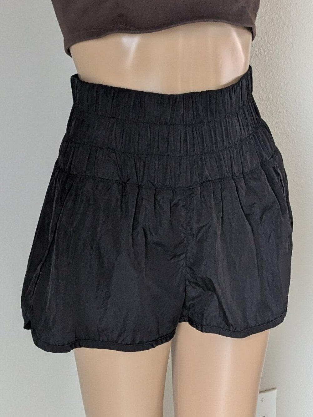 Free People FP Movement Shorts Small Black The Way Home Sporty